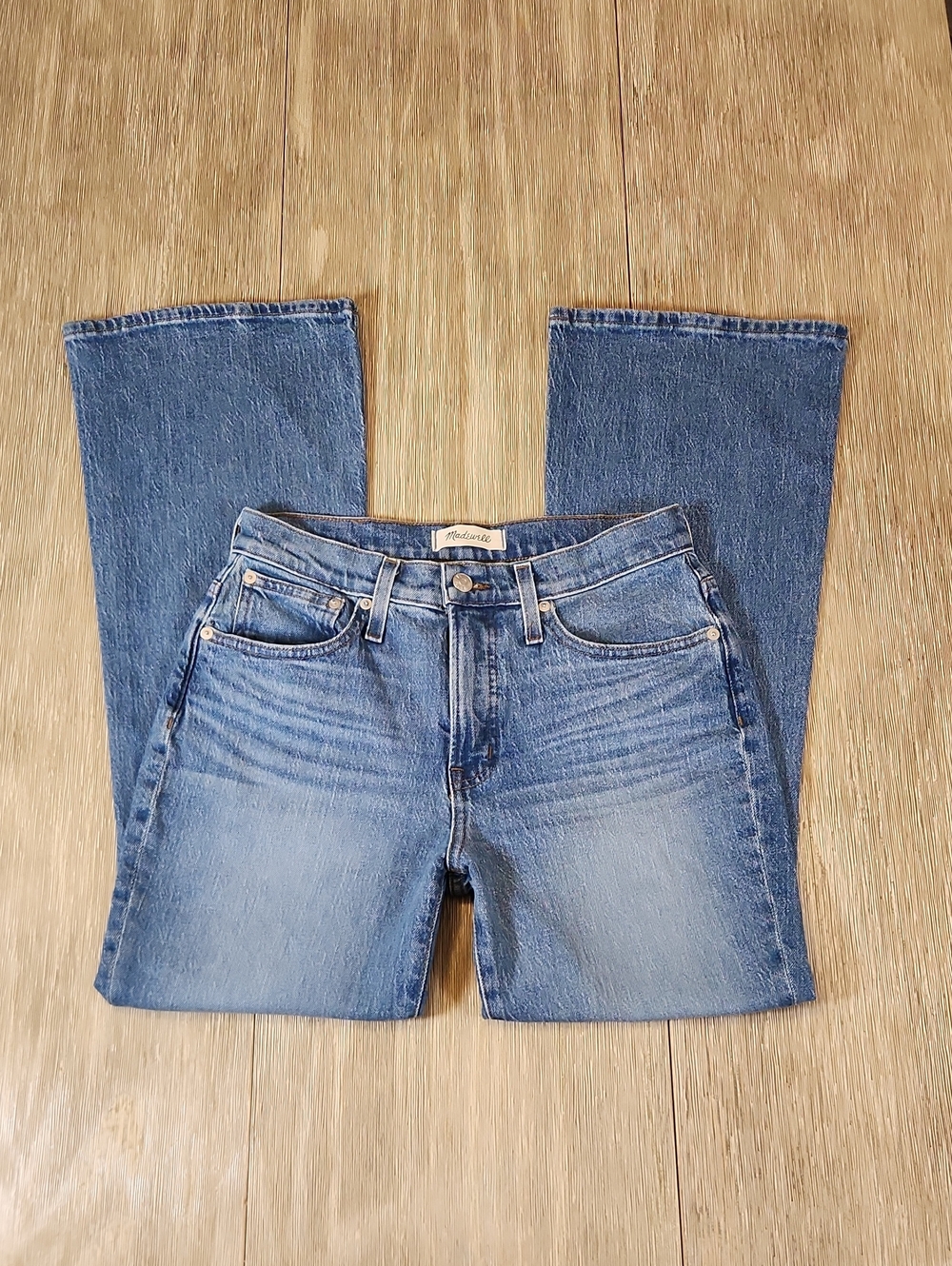 Madewell Perfect Vintage Flare High Rise Denim Jeans Size: 27P  (Petite)
